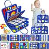 Popular Baby Early Education Felt Backpack Busy Board Toy