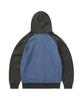 Sunlovetour Aero Waffle Zip Up Hoodie Blue