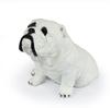 Bulldog, English Bulldog, British Bulldog II - Dog Statue, Sitting Dog for Desk, Decoration for the Living Room of a Dog Lover by Art-Dog