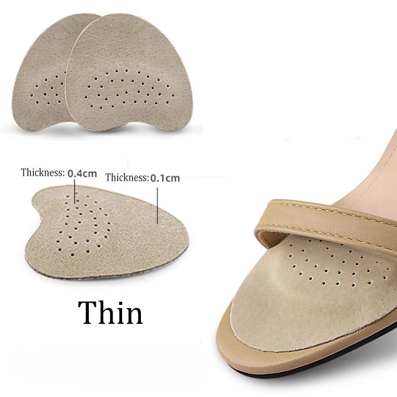 

4 шт. сандалии, противоскользящие наклейки, кожаная подушечка для передней части стопы, женские обезболивающие вставки на высоком каблуке, стельки, подушк...