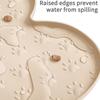 Dog Food Mat, Non-Slip Silicone, Dog Bowl Mat, Thickened Pet Placemat, Waterproof Cat Feeding Mat With Raised Edge