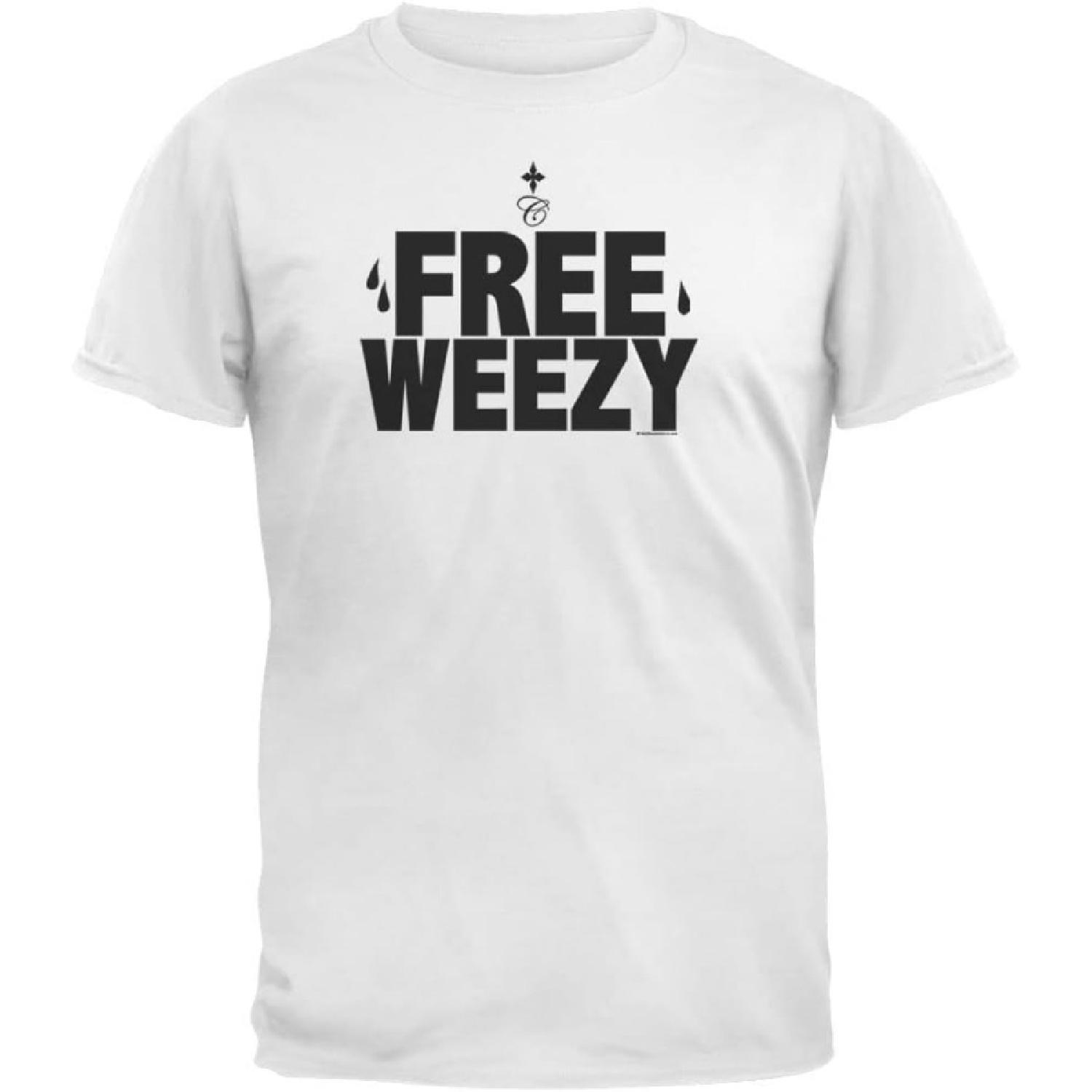 

Free Weezy White T-Shirt XXXXXL білий
