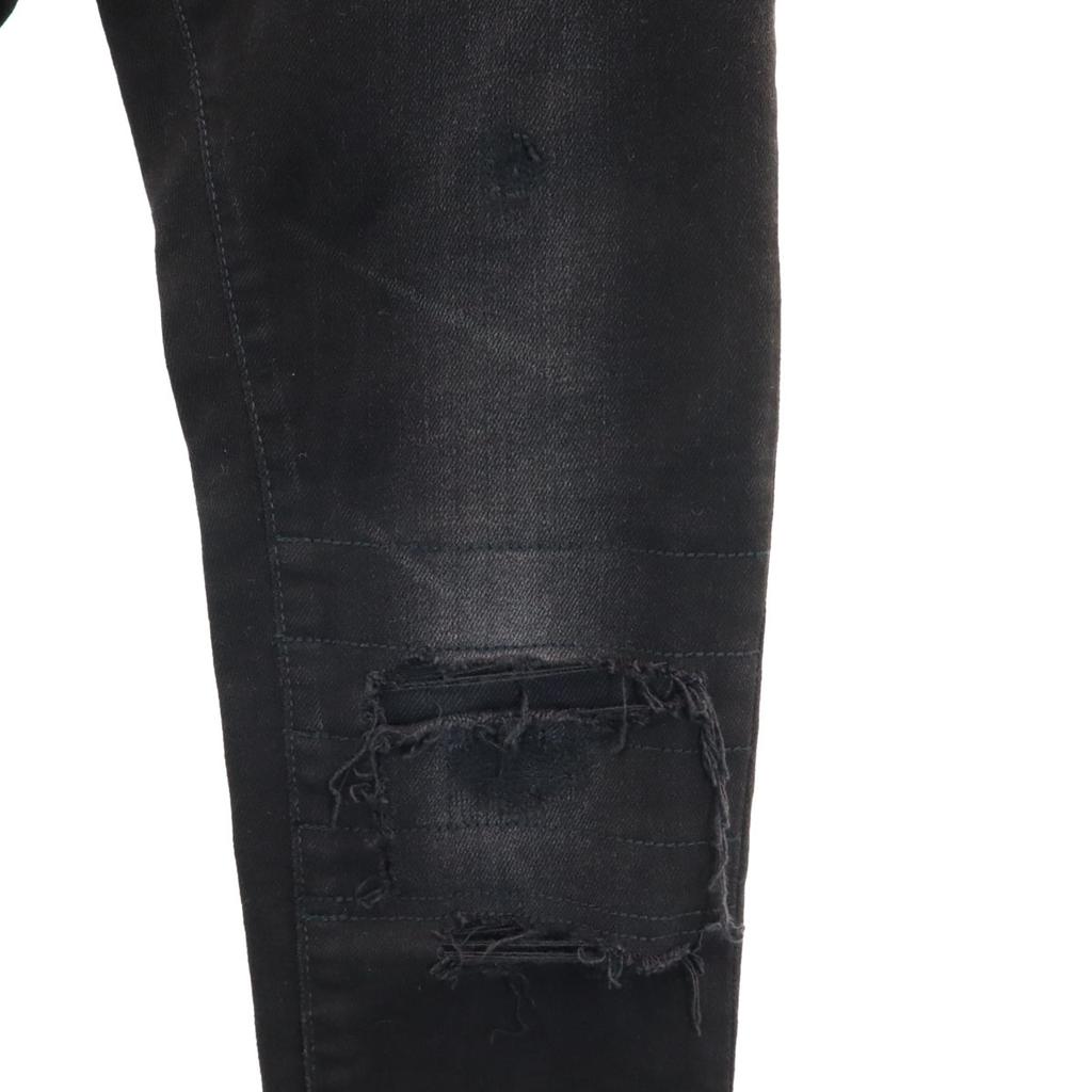 HYSTERIC GLAMOUR made in Japan Repair processing skinny pants XS black Women Used