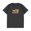 ONE PIECE T-shirt Anime Printing Heavy Cotton Loose T-Shirt Cartoon Men's and Women's Short Sleeve Shirt