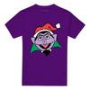 Sesame Street Unisex Adult Count von Count Santa Hat T-Shirt