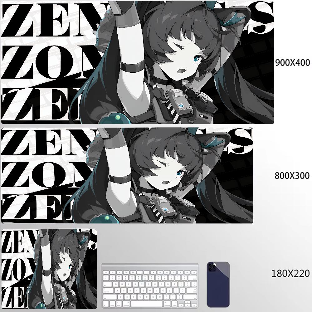 New Design Zenless Zone Zero Mouse Pad Ye Shunguang Remielle Sigrid XXL Large Mousepad Keyboard Pad Desk Mat Keyboard Mats