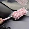 1pc-Telescopic Lengthen Duster Microfiber Chenille Home Stainless Removal Steel Dust Brush Ceiling Clean Multifunction