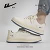 Solid color thick baseplate shoes simple business style breathable casual shoes lace-up round head new leather men's single shoes