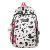 Schoolbag Japanese Harajuku Casual Cow Print Leopard Print Backpack Ins High School Student School Bag Travel Large Capacity Backpack