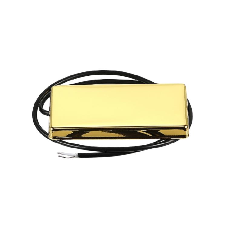 Black Covered Double Coil Pickup Featuring 7.85k Resistance 2 Wires For Electric & Pickup Box Guitar Ensuring Durability