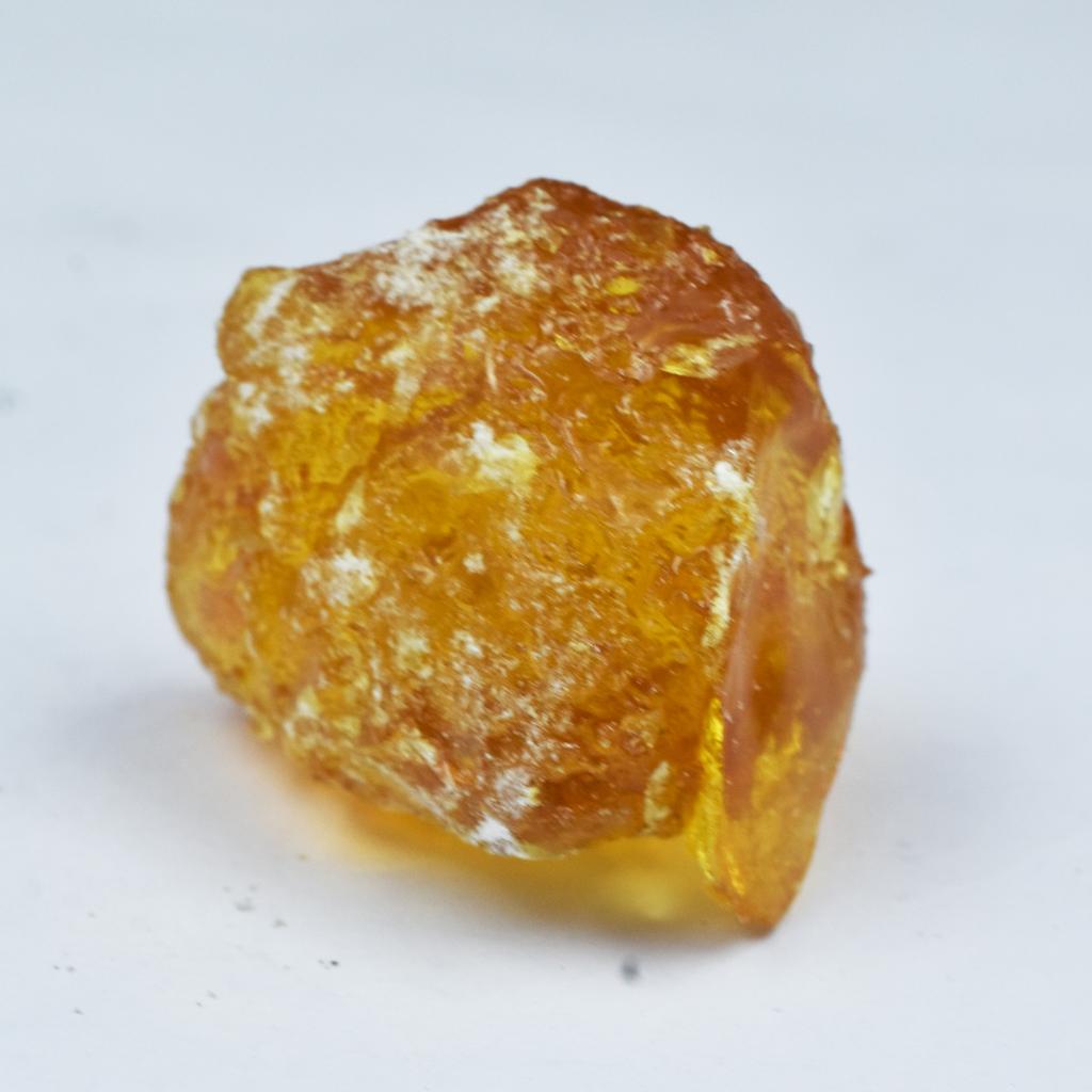 Natural Orange 180 Ct Amber Gemstone Rough Uncut CERTIFIED Raw Loose Gemstone