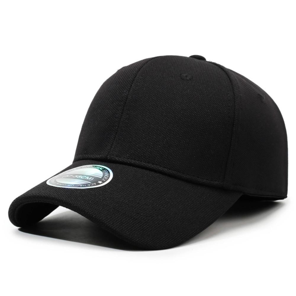 

Adjustable Snapback Hat Breathable Sun Hats New Sports Cap Outdoors чёрный