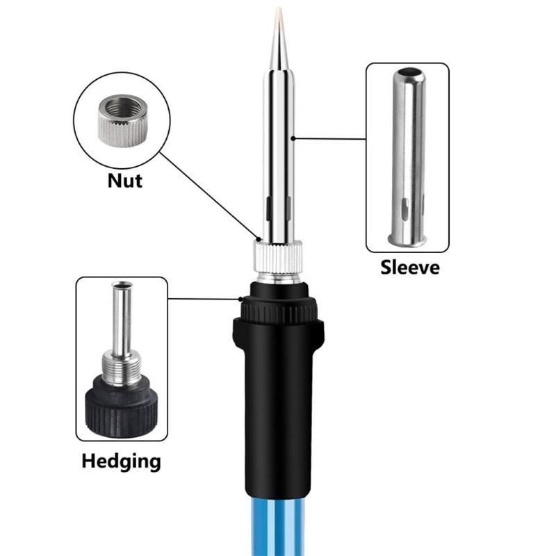 Soldering Station Iron Handle Accessories for Office Decoration DIY Work Improve Welding Efficiency Corrosion Resistance