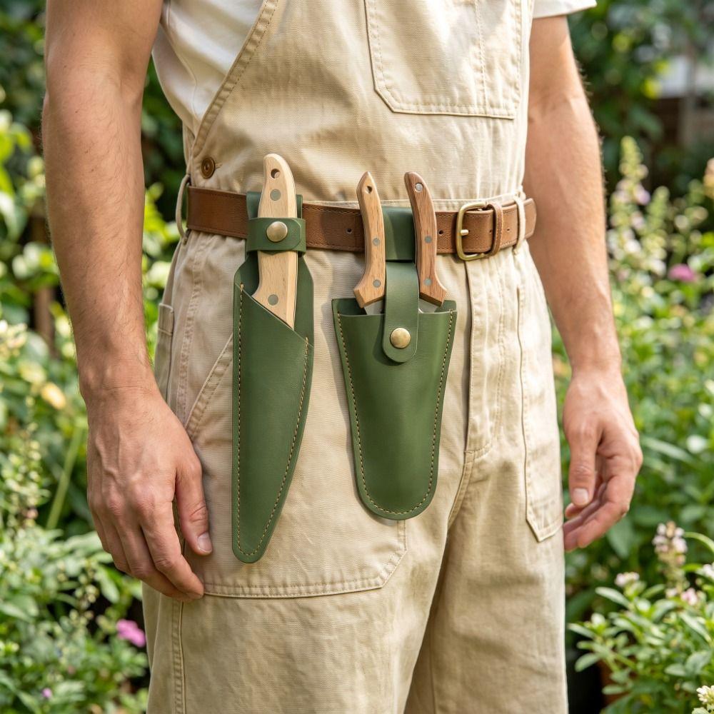 Gürtelschlaufe Lederzange Abdeckung Schutzabdeckung Gartenschere Halter Outdoor Tragen