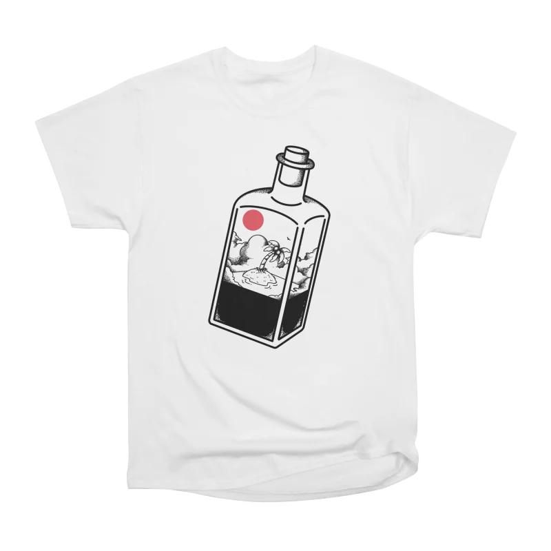 

Men Casual Shirts Short Sleeves SEA OF MEMORY White Tees Oversized T-shirts S