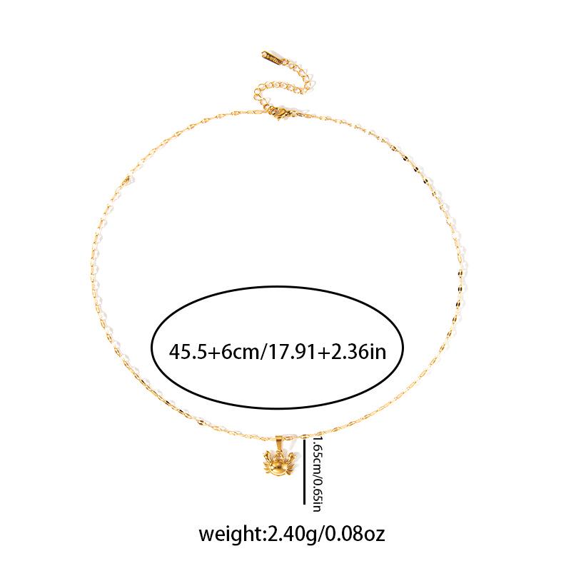 European & American New Ocean Style Titanium Steel Clavicle Necklace: Chic, Versatile, High-End Women's Bestseller