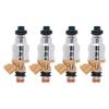 4 Pezzi Iniettore Carburante Per Mazda MX-6 626 Ford Probe Mercury 1.6L 2.2L 195500-1280