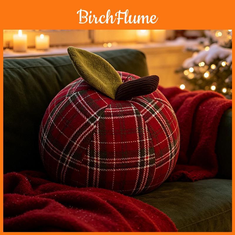 Christmas Plush Pillow With Santa Tree Candy Ring For Holiday Home Decor