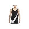 Herren Big Swoosh Trainings Quick Dry Atmungsaktives Basketball Trikot/Weste Schwarz DH7133-013