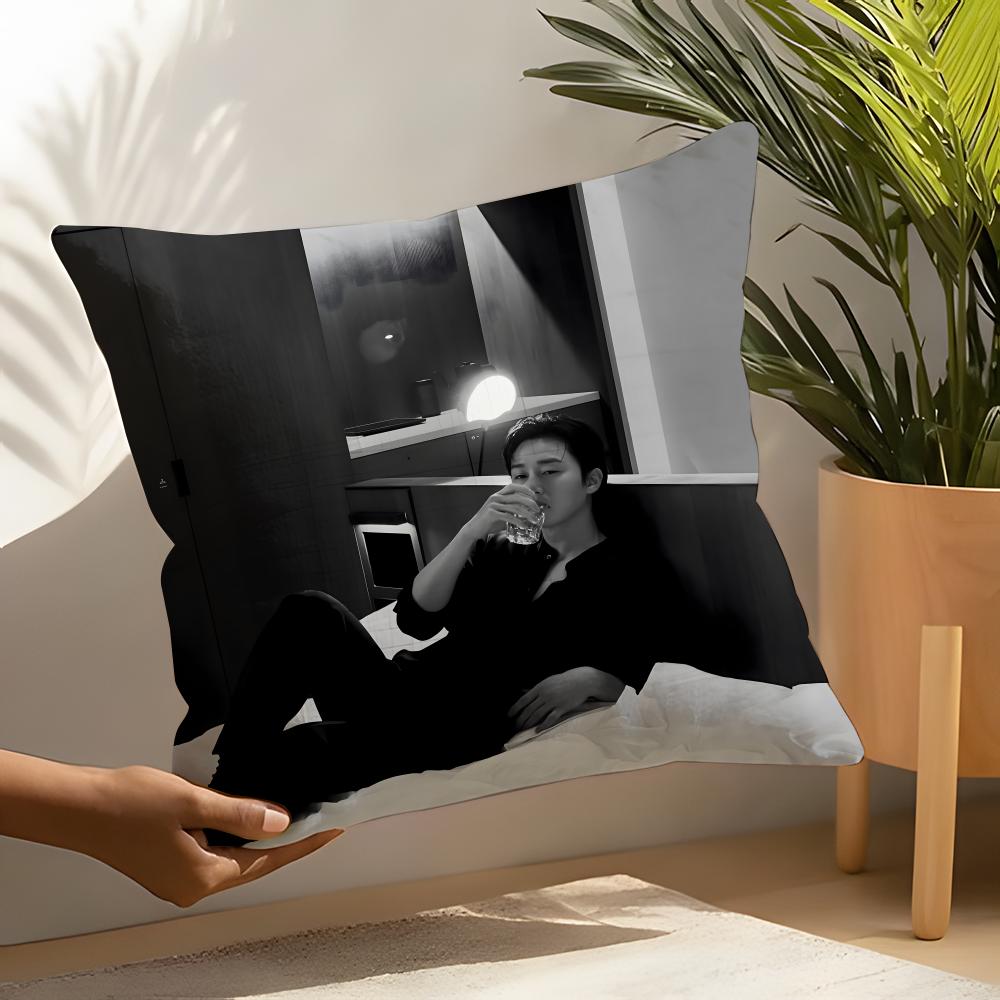 Pop star Ppark SseojunS Pillow Case Home Living Room Decoration Linen Pillow Cases Cushion Cover