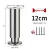 Adjustable Stainless Steel Furniture Support Legs: Cabinet, Sofa, TV Stand, Coffee Table, Bed