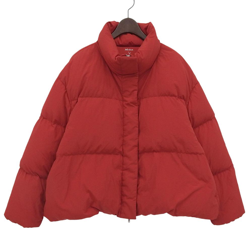 MilaOwen Excellent condition stand-collar, drawstring short down jacket for women, red, size F, 09WFJ245066 Jacket ONESIZE/F RedUsed