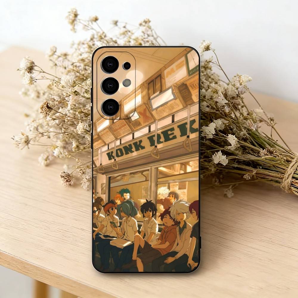 

Чехол для телефона Inazumas Anime E-Eleven для Samsung S25, S24, S21, S22, S23, S30, Ultra, S20, Plus, Fe, Lite, Note, 10, Черный чехол Samsung S23ULTRA5G