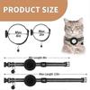 Airtag Cat Collar Airtag Pet Collar With Bell Airtag Reflective Collar