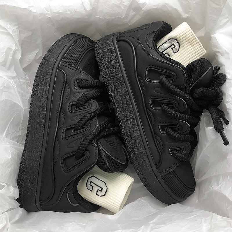 

Новые ретро хлебные туфли модные и универсальные, а кеды повседневные 36