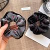 Black Large Intestine Hair Band Women's Hair Rope Bow Headband Temperament Tied Hair Rubber Band Headdress