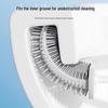 Wall-mounted Silicone Toilet Brush Set