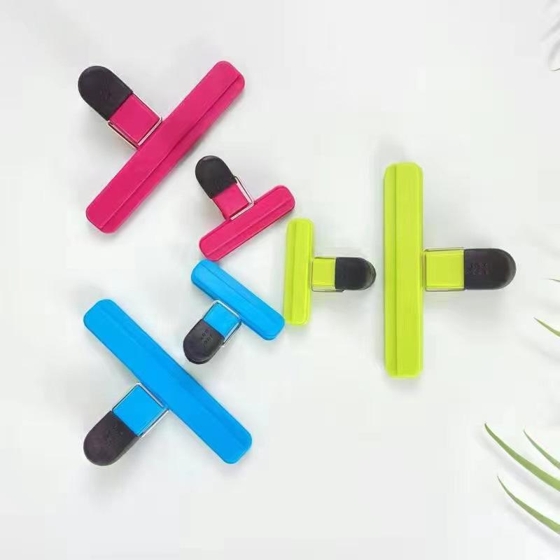 1/3Pcs Portable Large Chip Bag Clips Plastic Assorted Sizes Food Snack Seal Sealing Clip Sealer Clamp Kitchen Storage Accessorie