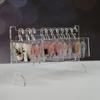 Ins Transparent Acrylic Hook Style Nail Art Display Rack Board Gel Color Works Sample Exhibition Tools