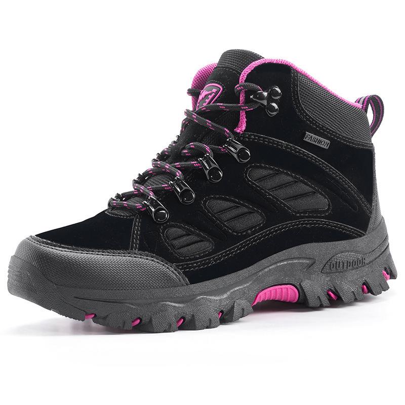 2025 Four Seasons High-Top Hiking and Climbing Shoes - Casual, Cross-Border Couple Style