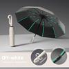Buckle folding umbrella 11 bone sunscreen men's business umbrella, automatic hook umbrella outdoor large umbrella wholesale