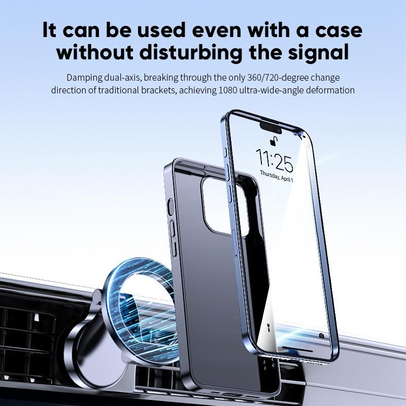 Strong Magnetic Mount Universal Rotatable Foldable Magnetic Car Phone Holder Car Dashboard for IPhone Samsung Xiaomi GooglePixel