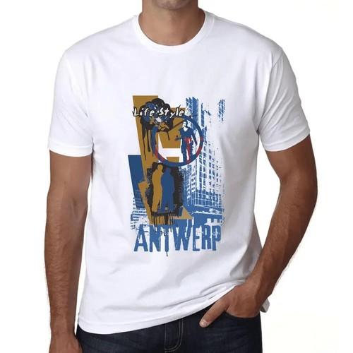 Men s Graphic T-Shirt Antwerp Lifestyle Eco-Friendly Limited Edition S разноцветный