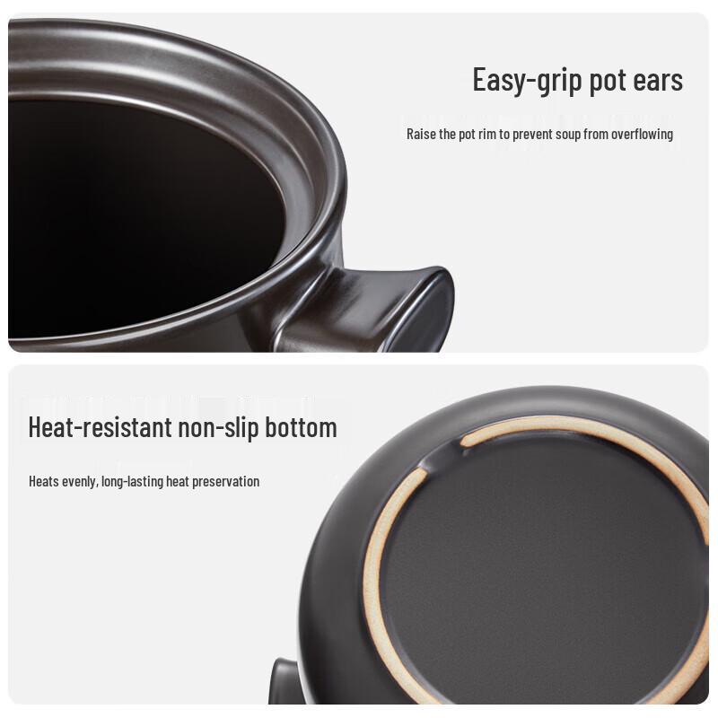 Little Bear 6.5L Large Capacity Stew Casserole