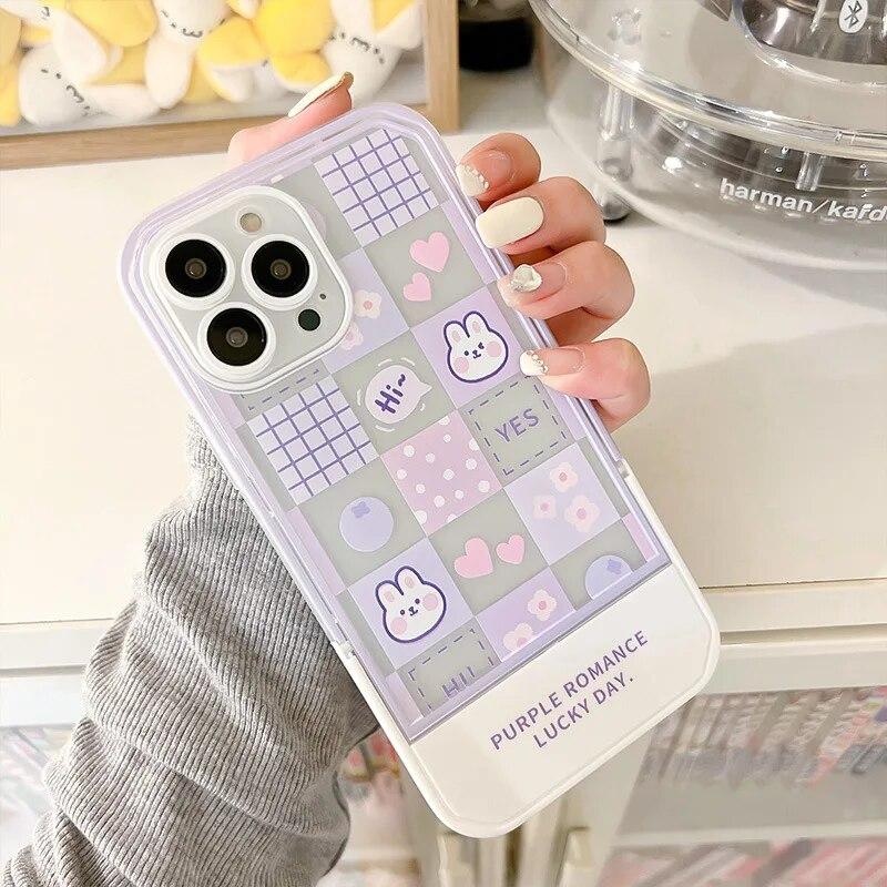 Neviditelný stojánek pouzdro na telefon pro iPhone 15 Pro Max pouzdro iPhone 11 14 12 13 Pro Max XR XS 7 8 Plus SE Měkký nárazuvzdorný kryt