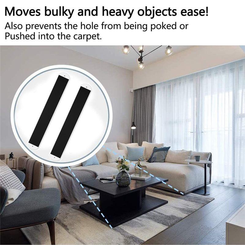 A60zpack Of 2 Large Pull Cord Sliders, Furniture Sliders, Furniture Gliders, Heavy Duty Sliding Film For Moving Furnituremay