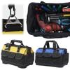 600D Oxford Electrician Storage Bag Waterproof Hard Bottom MultiPocket Toolkit Large Capacity for Electrician Carpenter Mechanic