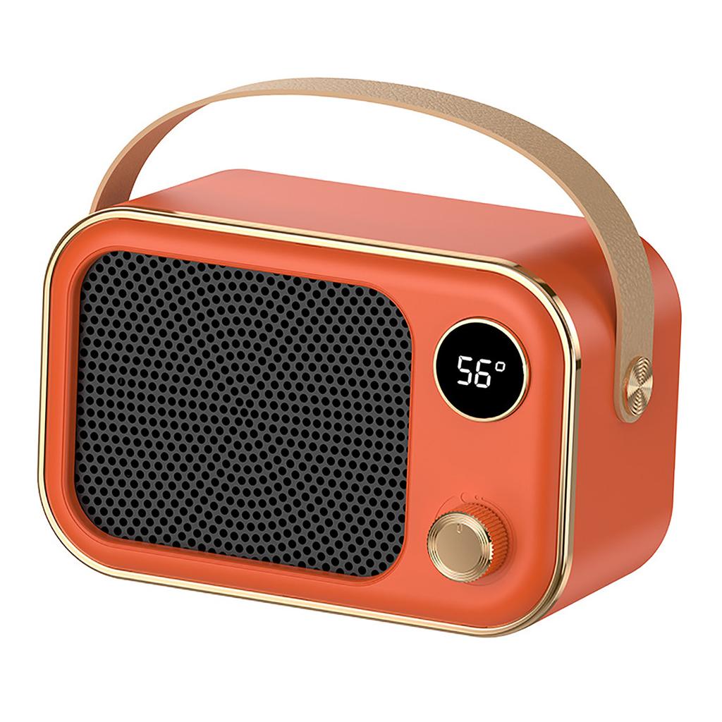 Electric Space Heater High Power PTC Ceramics Mini Portable Heater Fan for Home and Office