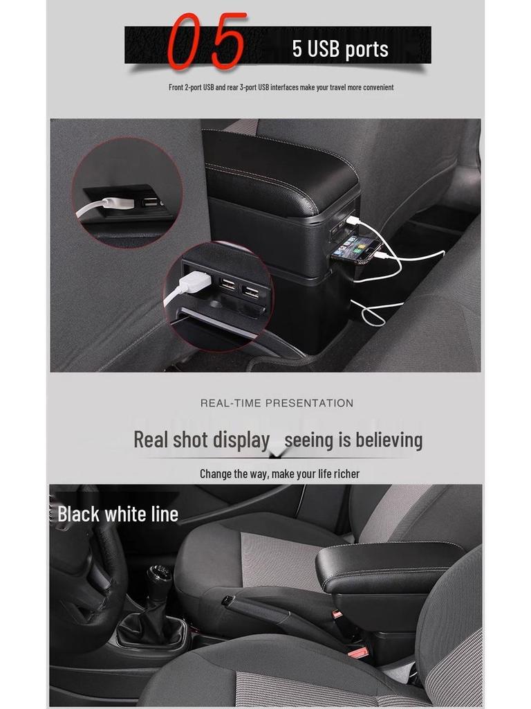 Συμβατό Αξεσουάρ Κεντρικού Ντουλαπιού Υποβραχιονίου MG3: Εσωτερική Αποθήκευση και Διακόσμηση