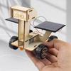 Solar Car Lunar Exploration Vehicle - Children's DIY Hand-Assembled 3D Wooden Puzzle Model Science And Education Toys