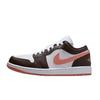Jordan Air Jordan 1 Golden Jade Perfect Match Abrasion Resistant Low top Vintage Basketball Shoes Unisex Brick Red DC0774-182(Team1137-)