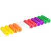 12 Chase Invisible Aligners, 6 Colors and 6 Flavors, Invisible Tray Aligner, Chomper, Aligner, Tracy Tar Chewy, Silicone, Chewing, Masseter Muscle Exe