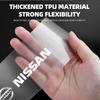 4 pièces Autocollant de Seuil de Porte de Voiture Film Protecteur Transparent Résistant aux Rayures Pour Nissan Qashqai Tiida j10 j11 2019 Accessoires de Voiture
