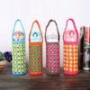 With Strap Phone Bag Knitted Cup Pouch Cup Sleeve Water Bottle Cover Water Bottle Carrier Bag