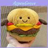 Peluche Giocattolo Jc Amuseables Burger con Materiale Peluche Corto per Regalo di Compleanno per Bambini