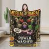 Mortal Kombat X Scorpion VS Sub Zero MKX Liu Kang Game Blankets Fleece Funny Throw Blanket for Home Spring/Autumn